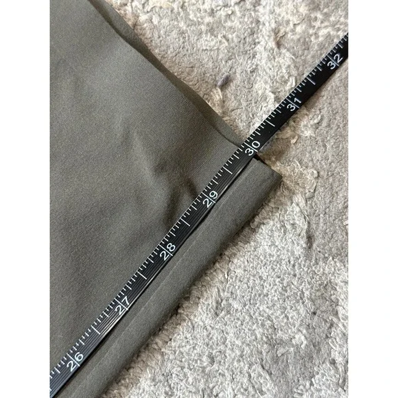 Athleta Brooklyn Mid Rise Ankle Pant Green Size 16 Tall - Picture 11 of 12